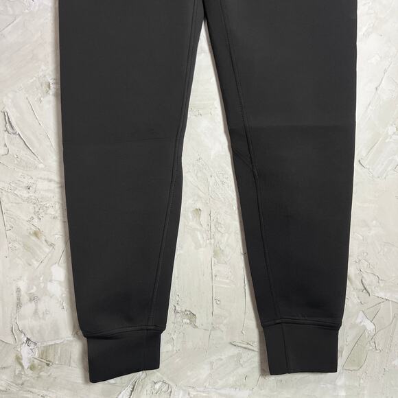 Lululemon Smooth Fleece Jogger Pants Size 2 Black High Rise Cozy Athleisure - Picture 7 of 8